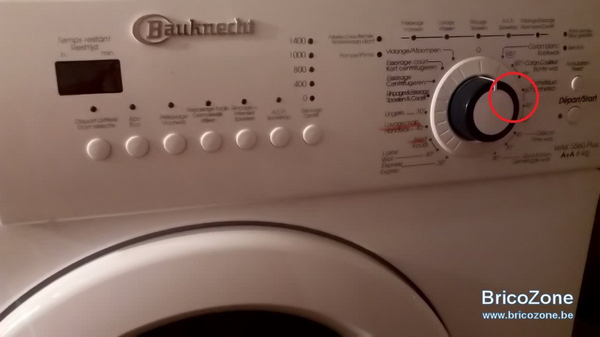 Machine A Laver Qui Ne S Allume Plus