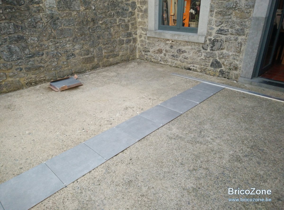 Carrelage sur terrasse béton — free download