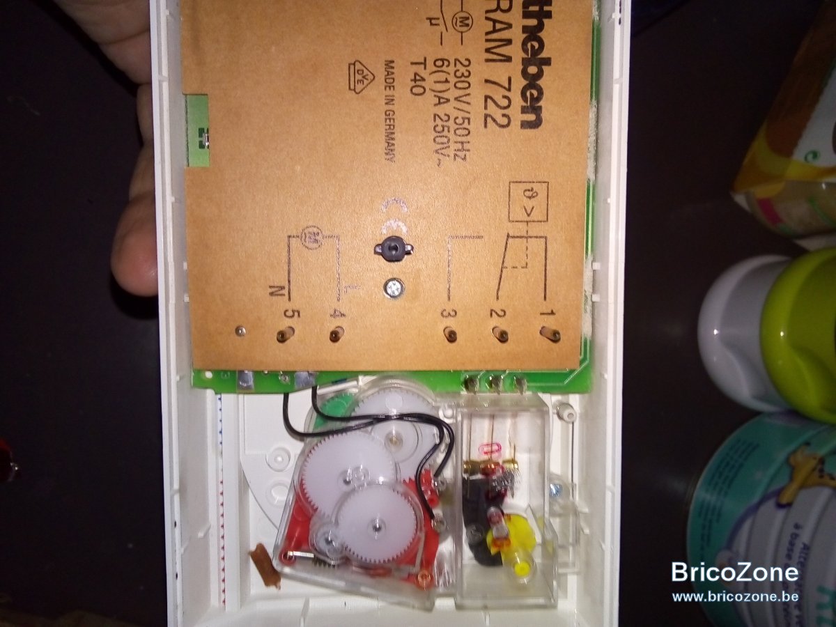 branchement thermostat