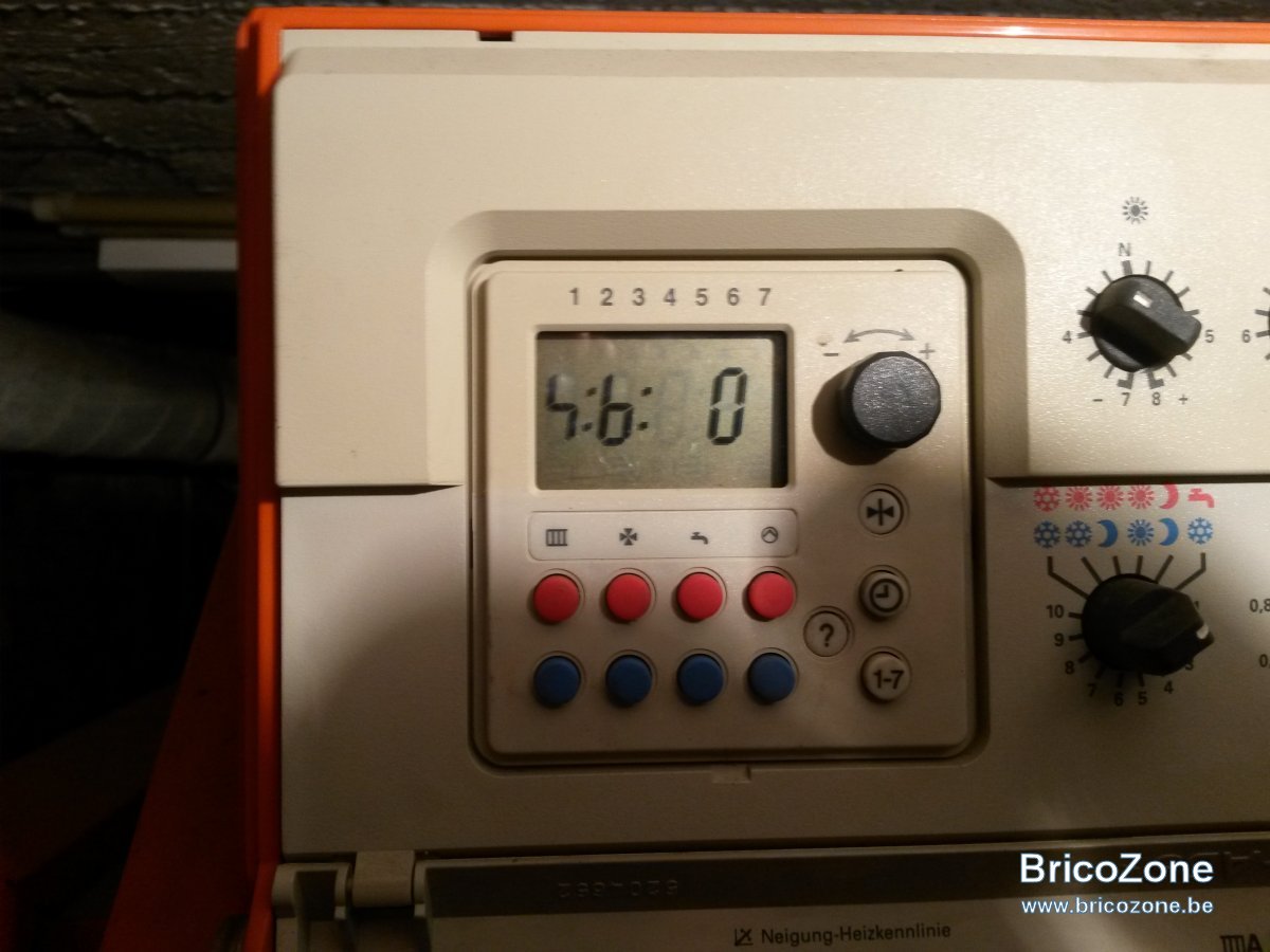 aide pour erreur chaudière mazout Viessmann