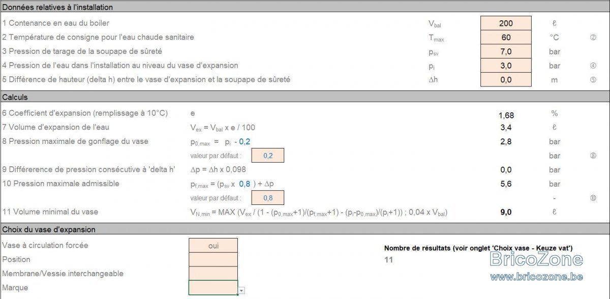 [résolu] Quel vase d'expansion raccorder à mon chauffeeau? BricoZone — free download