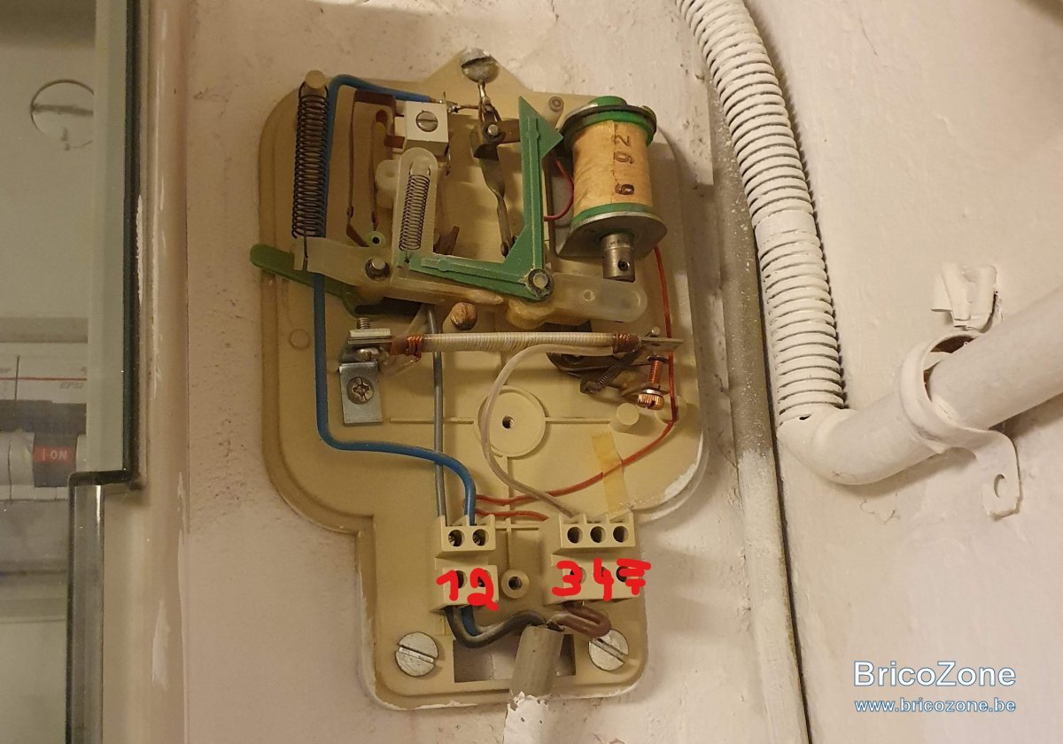 Remplacement ancienne minuterie 3 fils