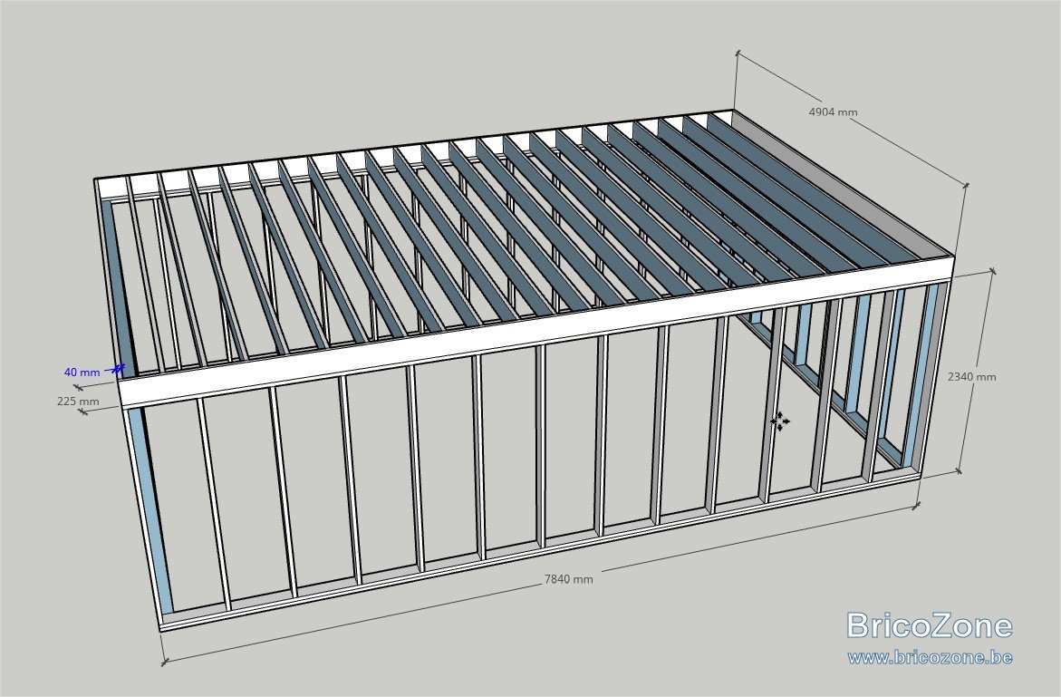 Avis ossature bois pour abri de jardin / atelier