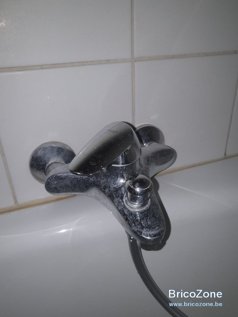 Débit eau chaude mitigeur baignoire faible, comment démonter — free download