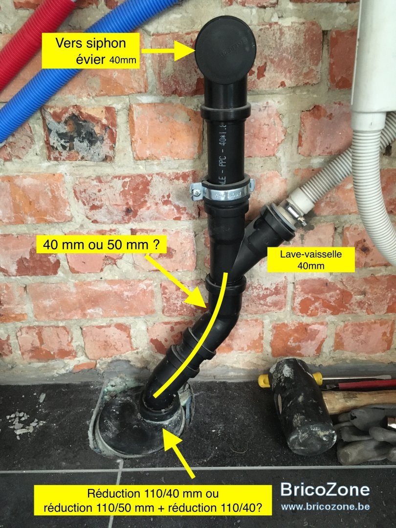 Diametre Evacuation Lave Vaisselle
