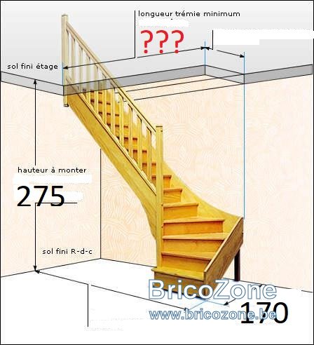 Tremie Escalier 1 4 Tournant