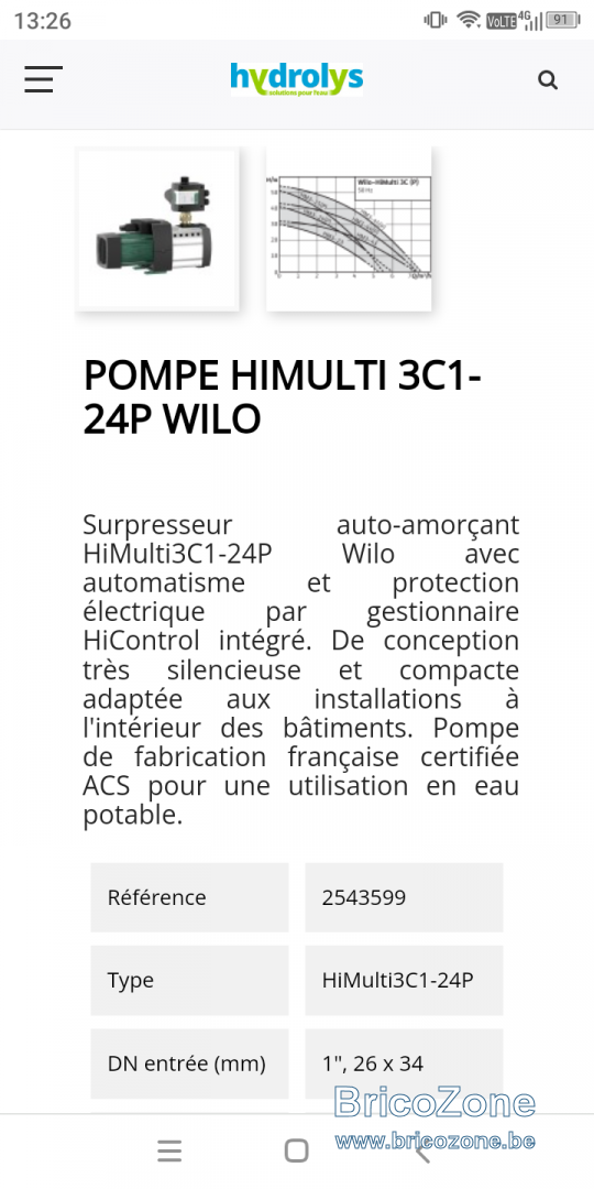 Perte de pression constante sur la pompe — free download