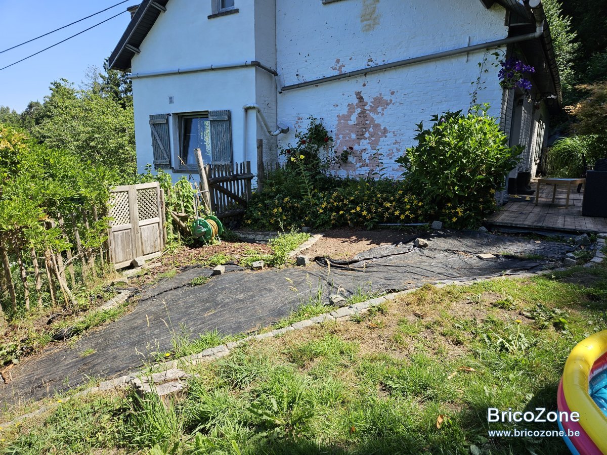 Allée de jardin gravier/ Besoin conseil