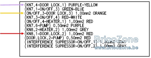 LL Beko WMB91242LC - Liaisons filerie du verrou de hublot.jpg