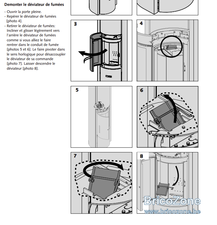 STUV 30 réglage de la position du déviateur de fumées BricoZone — free download