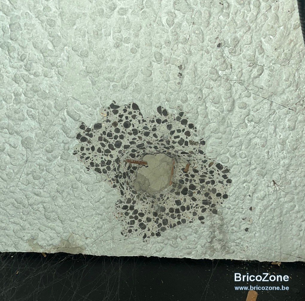 Reboucher trou dans chape de béton au plafond BricoZone — free download