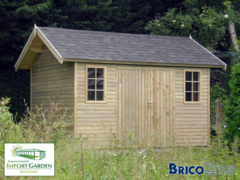 Traitement nouvel abri de jardin bois autoclave