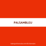 Palsambleu