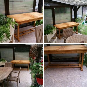 Une petite table pour la terrasse