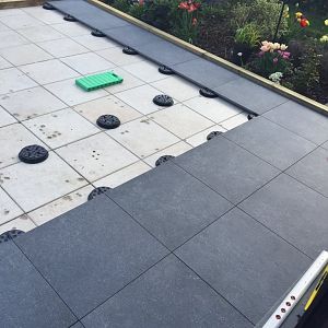 Terrasse sur plots